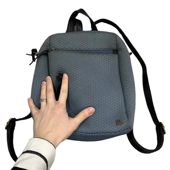 The Sak Denim Blue Olvera City Backpack - Picture 5 of 9